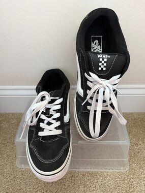 Vans Black and White Old Skool Style Sneakers